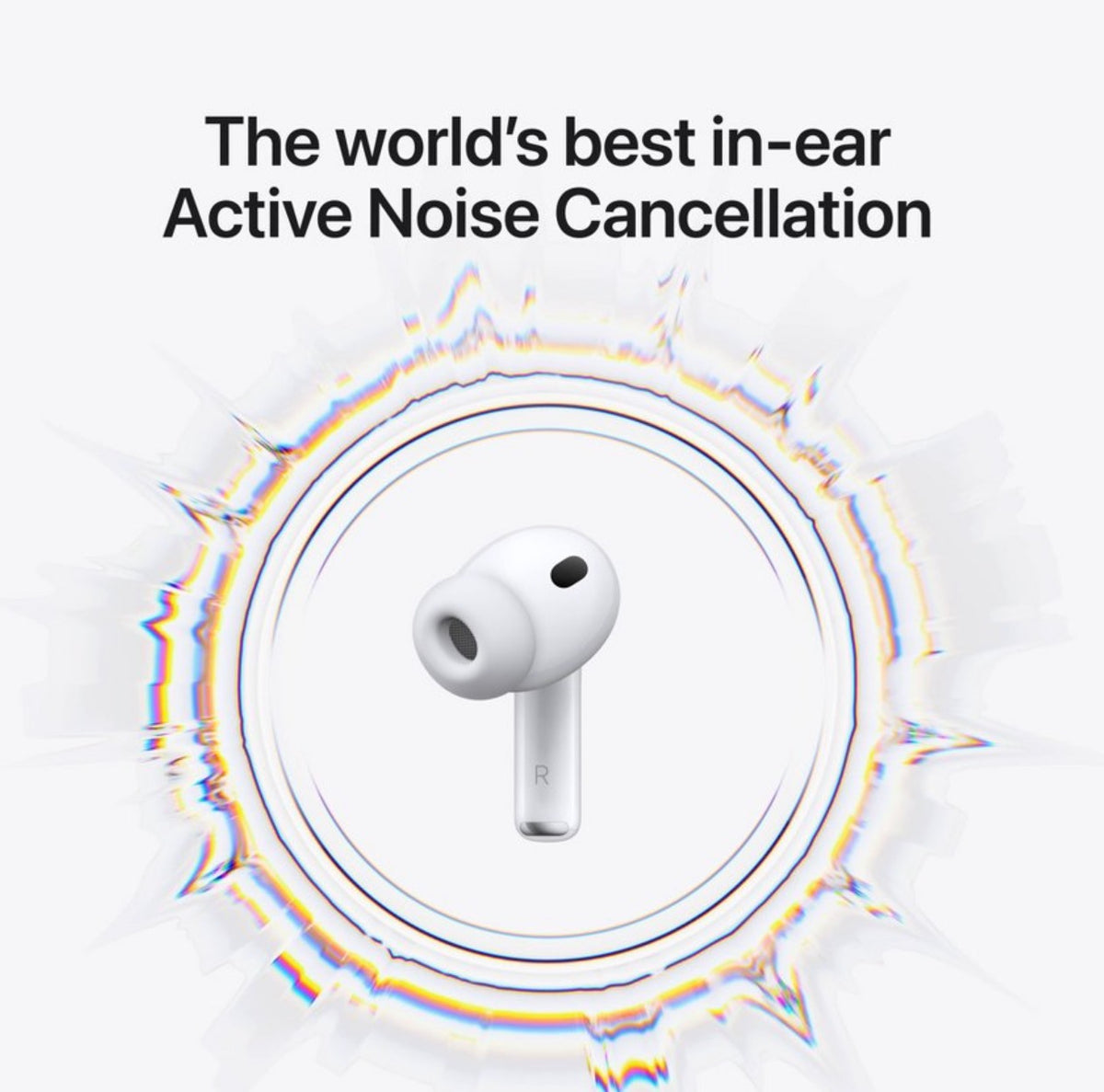 AirPods Pro 2 White With USB-C Charging Case In Ear Headphones